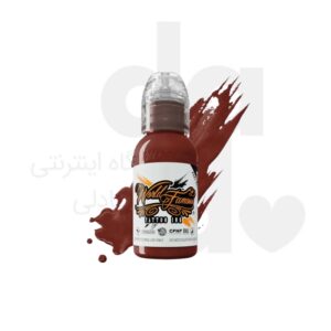 رنگ تاتو ورد فیمس مدل Milk Chocolate حجم ۱۵ میل