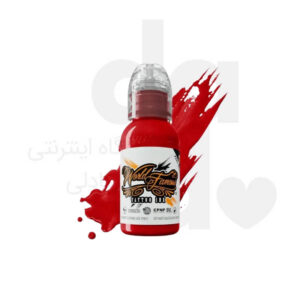 رنگ تاتو ورد فیمس مدل Sailor Jerry Red حجم ۱۵ میل