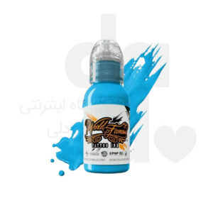 رنگ تاتو ورد فیمس مدل Rainbow Blue حجم ۱۵ میل